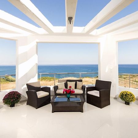 Olga Luxury Beach Front Villas Lakhaniá Chambre photo