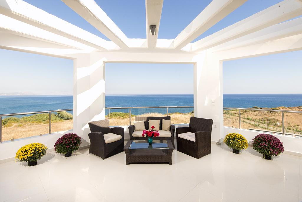 Olga Luxury Beach Front Villas Lakhaniá Chambre photo